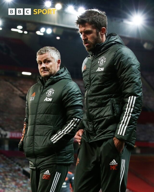 올레 군나르 솔샤르, 마이클 캐릭./영국 'BBC'