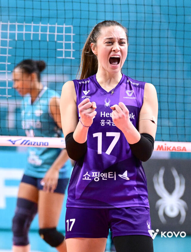 흥국생명 레베카./KOVO