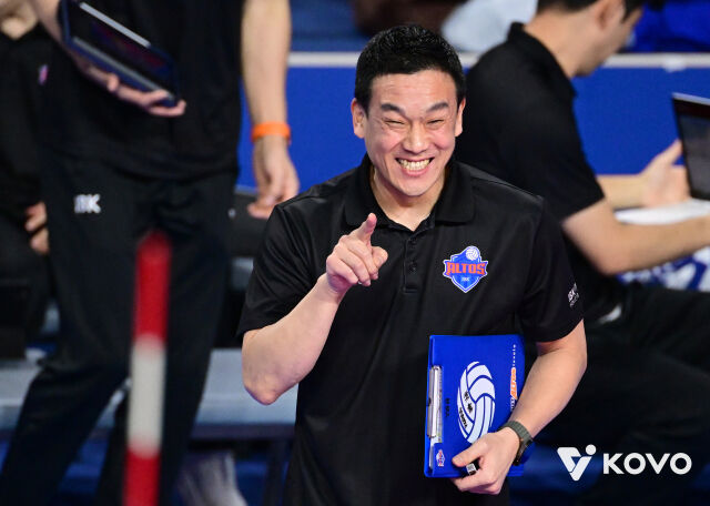 여오현 감독대행./KOVO