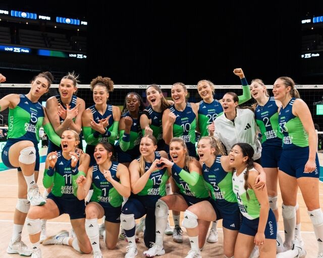 조던 라슨이 2025-2026시즌을 끝으로 은퇴를 선언했다./LOVB 네브래스카 SNS