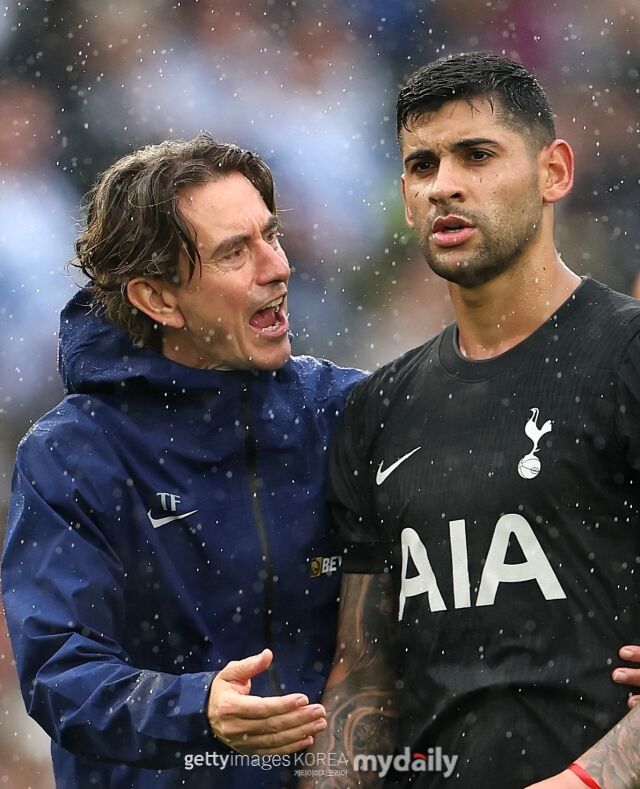 토마스 프랭크 감독과 크리스티안 로메로/게티이미지코리아