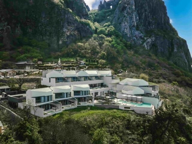 울릉도 럭셔리 리조트 빌라쏘메 전경. /롯데백화점