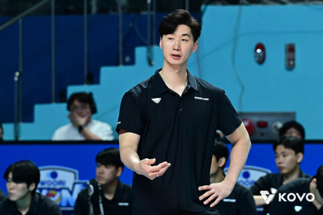 우리카드 박철우 감독대행./KOVO