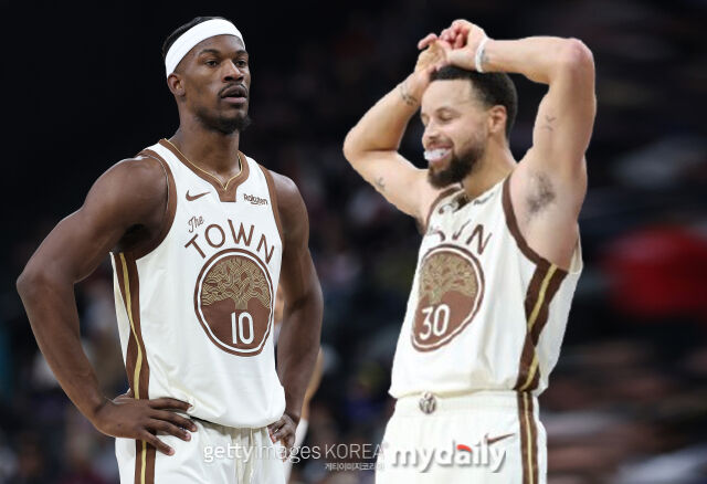 커리(오른쪽)와 버틀러. /게티이미지코리아