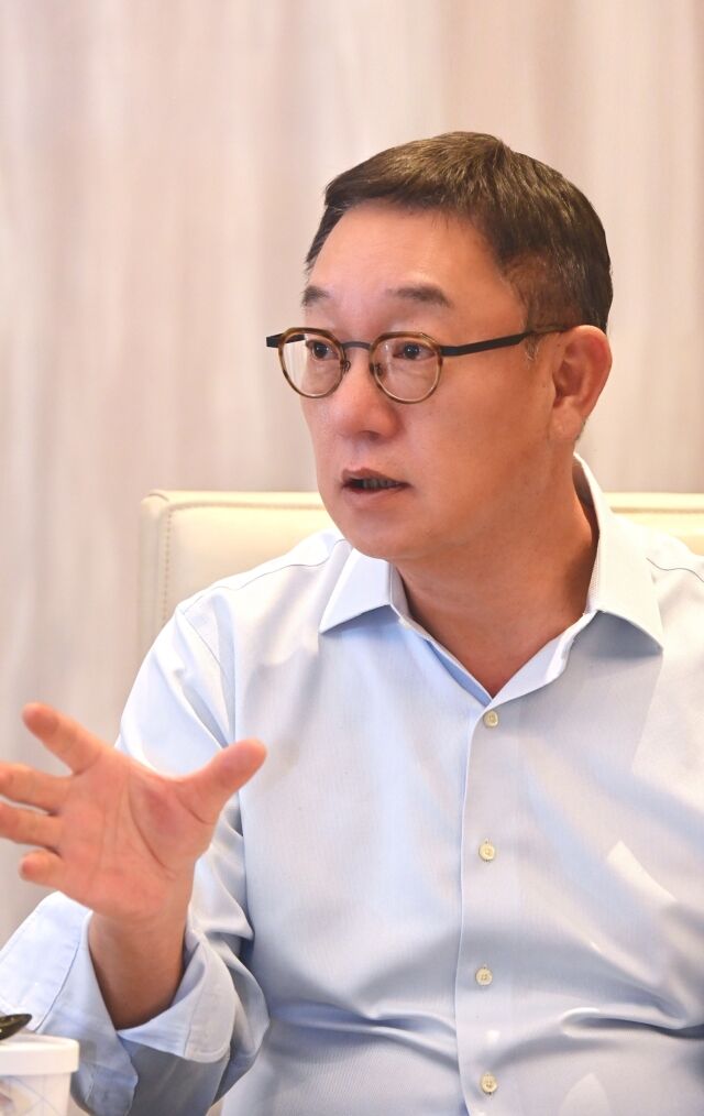 현신균 LG CNS 사장. /LG CNS