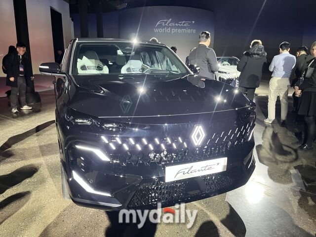 르노코리아 필랑트 전면부. /심지원 기자