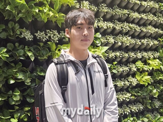 LG 트윈스 추세현./인천공항=심혜진 기자