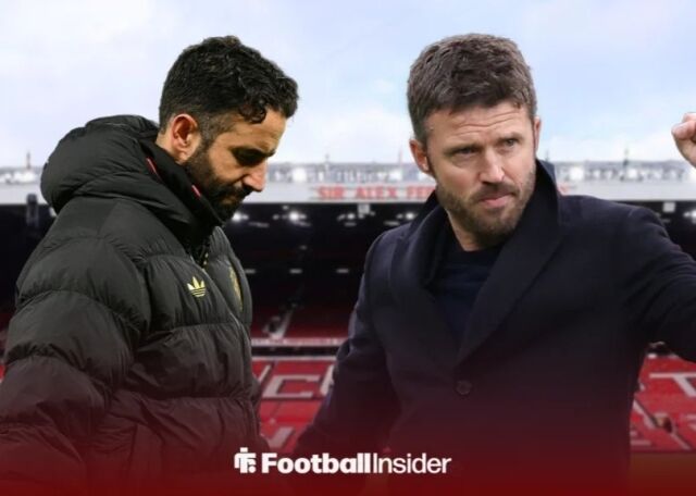 루벤 아모림, 마이클 캐릭./영국 '풋볼 인사이더'