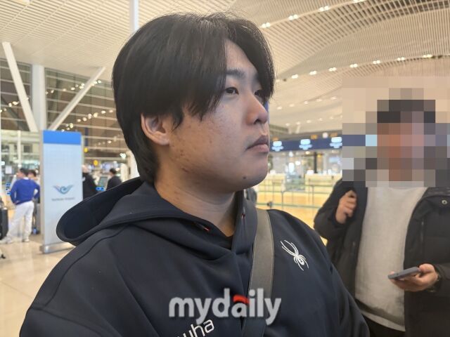 한화 이글스 강백호./인천공항 = 이정원 기자