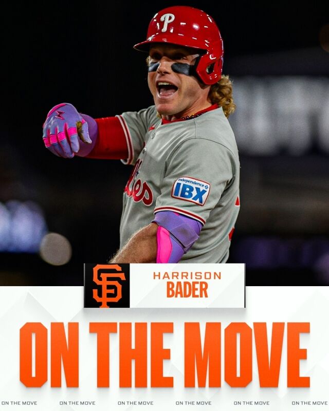 해리슨 베이더가 샌프란시스코 자이언츠로 향한다./MLB SNS