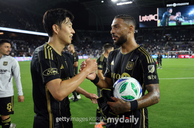 손흥민, 데니스 부앙가./게티이미지코리아