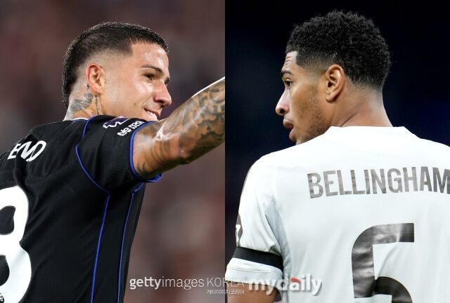 엔소 페르난데스(왼쪽)와 주드 벨링엄./게티이미지코리아