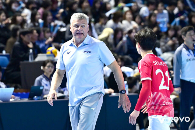 헤난 감독./KOVO