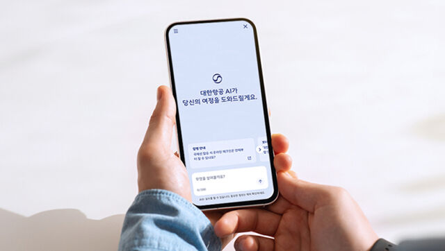 대한항공 AI 챗봇 이미지. /대한항공