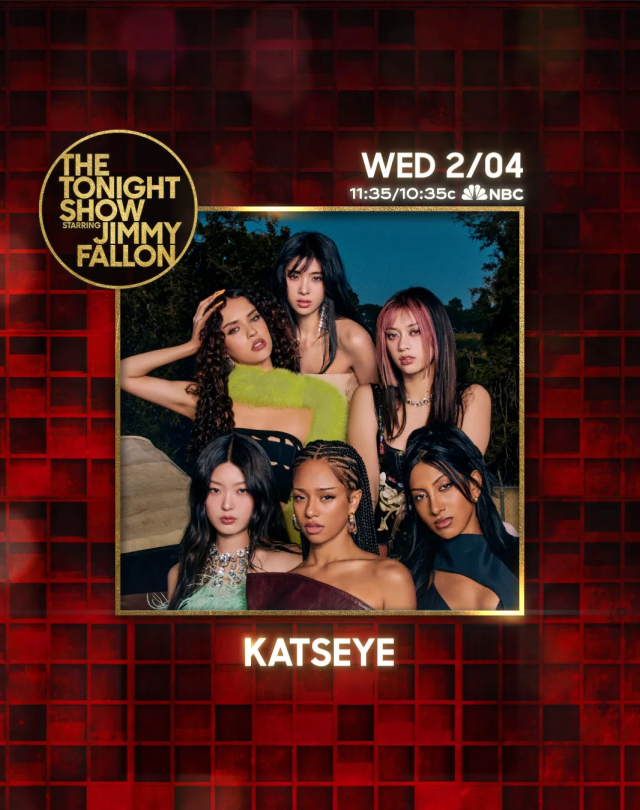 캣츠아이가 미국 NBC '더 투나잇 쇼 스타링 지미 팰런'(The Tonight Show Starring Jimmy Fallon)에 출연한다. / 지미 팰런쇼 공식 SNS