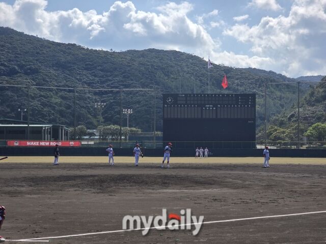 아마미오시마 시민야구장/아마미오시마(일본)=김진성 기자 kkomag@mydaily.co.kr