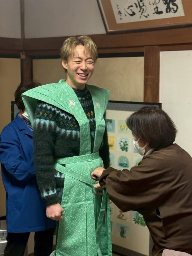 박유천이 일본 전통 행사에 참석했다. / 박유천 SNS