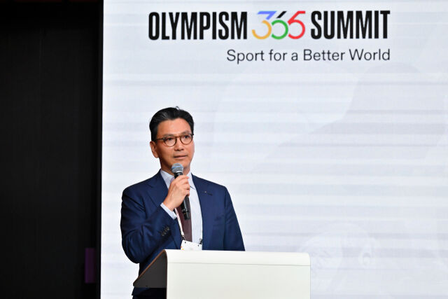 김재열 IOC 집행위원회 위원./국제빙상경기연맹