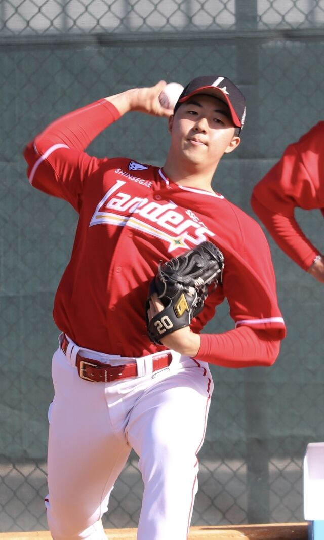 SSG 랜더스 투수 김민준./SSG 랜더스