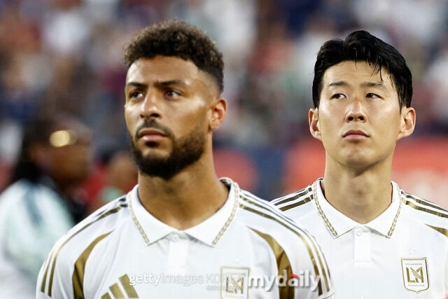 손흥민과 데니스 부앙가/게티이미지코리아