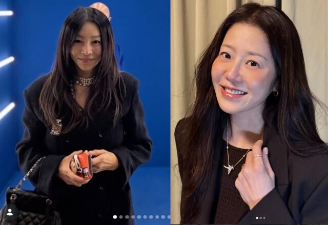 배우 황신혜와 고현정./황신혜, 고현정 소셜미디어