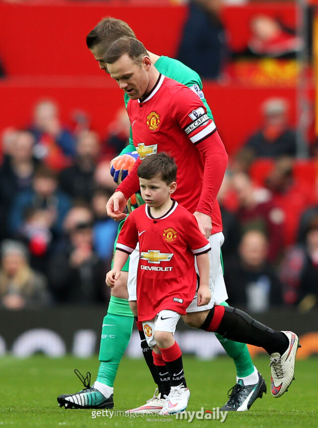 웨인 루니와 카이 루니./게티이미지코리아