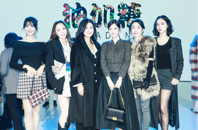 2026 F/W 서울패션위크 '유가당 쇼'에 함께 한 미스코리아 이서현, 서정민, 김인영, 정연우, 최숙영, 김수현(왼쪽부터). /잡포스트