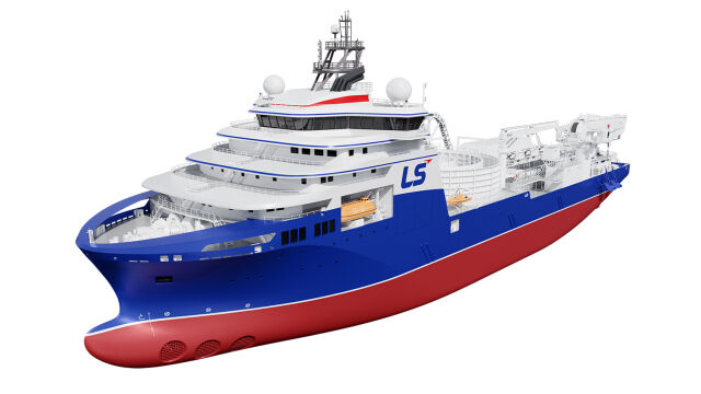 LS마린솔루션 신규 포설선(CLV) 조감도. /LS마린솔루션