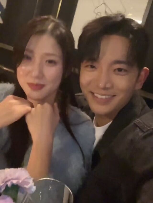 김진주, 장민철./ SNS