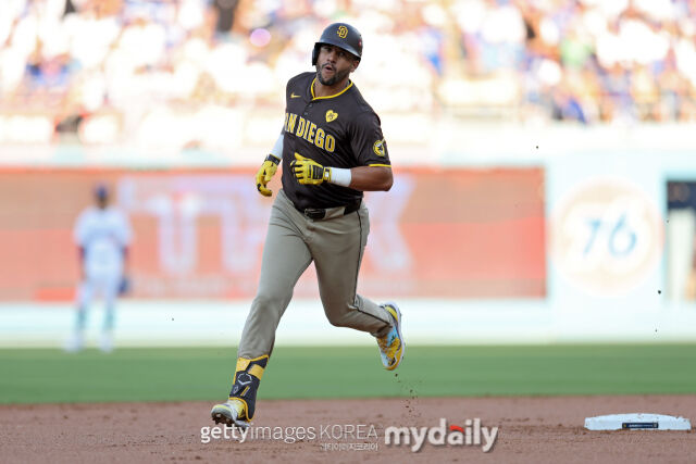 커리어의 마지막을 보낸 샌디에이고 시절의 페랄타./게티이미지코리아