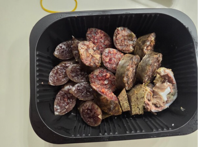 서울시 노원구 순대 프랜차이즈 1만6000원짜리 모둠순대. /커뮤니티 '보배드림'