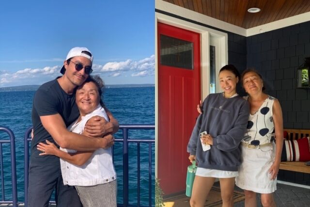 배우 다니엘 헤니가 아내 루 쿠마가이와 함께 어머니 생신을 챙겼다. / 다니엘 헤니 소셜미디어 