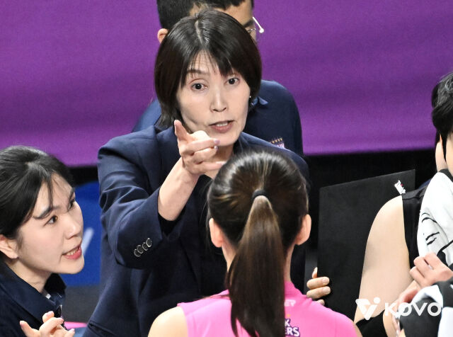 요시하라 도모코 감독./KOVO