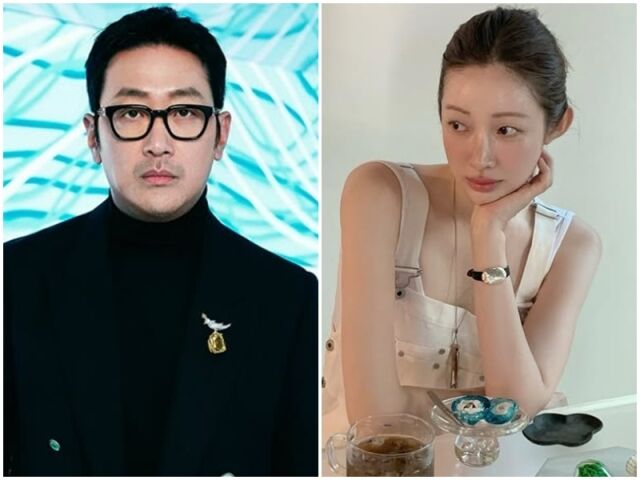 하정우, 차정원./소셜미디어