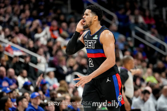 포효하는 해리스. /게티이미지코리아