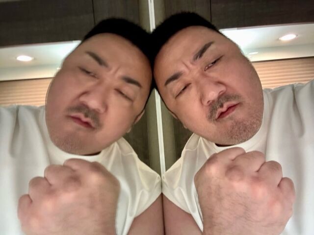 마동석이 해외 촬영 중인 근황을 공개했다. / 마동석 SNS