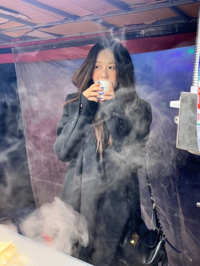 고현정이 제주 포장마차에서 따뜻한 시간을 보냈다. / 고현정 SNS