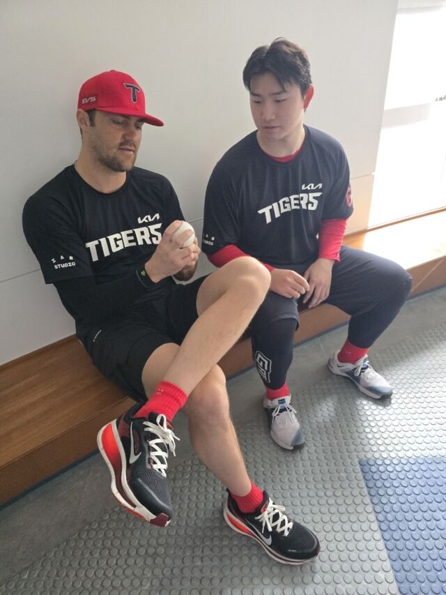 네일과 김현수/KIA 타이거즈