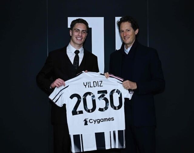 유벤투스가 케난 일디즈와 2030년 6월까지 재계약을 체결했다./유벤투스