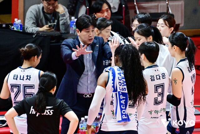 김종민 감독./KOVO