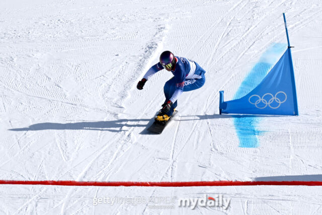 밀라노·코르티나담페초 동계올림픽 스노보드 평행대회전 은메달을 차지한 김상겸/게티이미지코리아