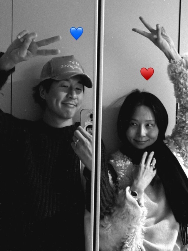 화가 겸 싱어송라이터 마이큐와 방송인 김나영/김나영 소셜미디어