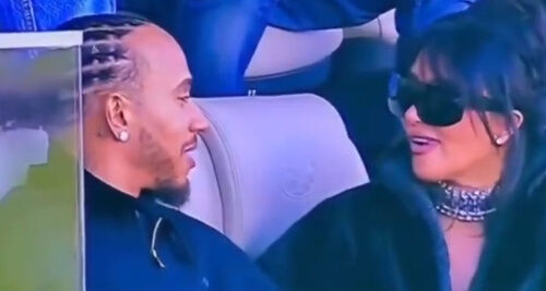 루이스 해밀턴, 킴 카다시안./소셜미디어