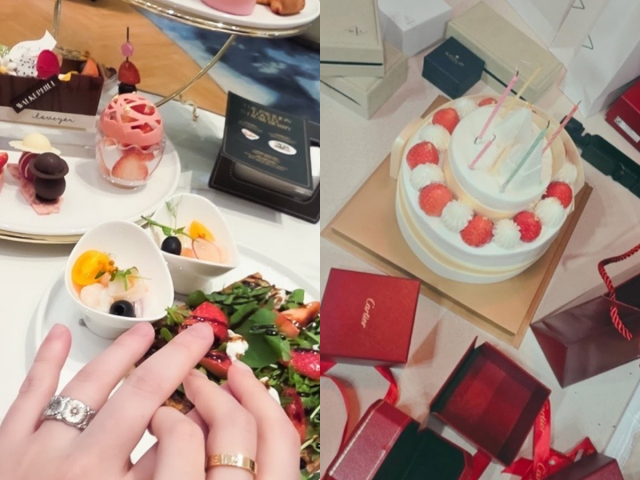 서유리와 남자친구/서유리 인스타그램