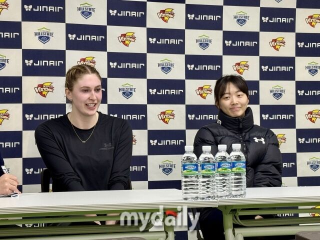 카리와 김다인./수원=이보미 기자