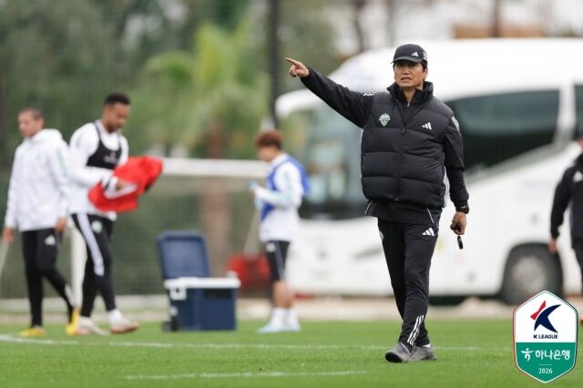정정용 전북 현대 감독./프로축구연맹