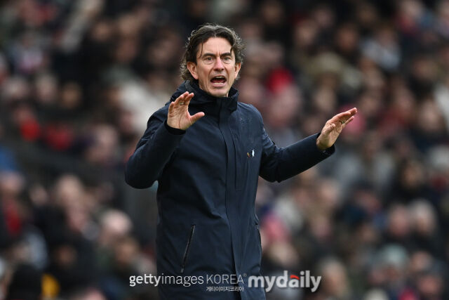 토마스 프랑크 토트넘 감독. /게티이미지코리아