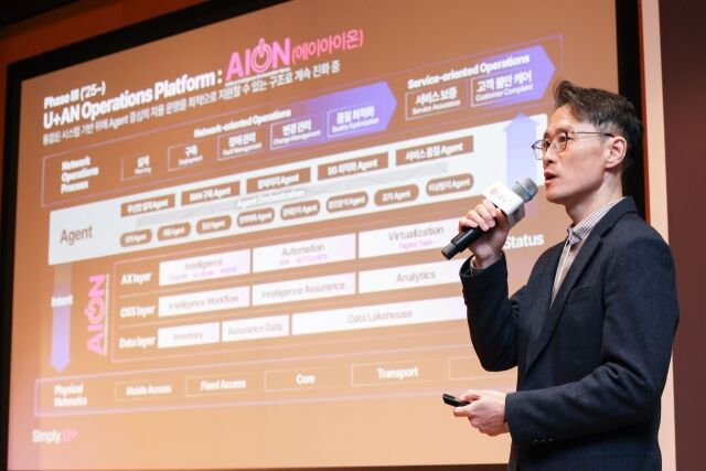 박성우 LG유플러스 네트워크AX그룹장. /LG유플러스