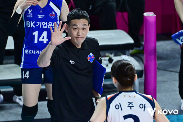 여오현 감독대행./KOVO