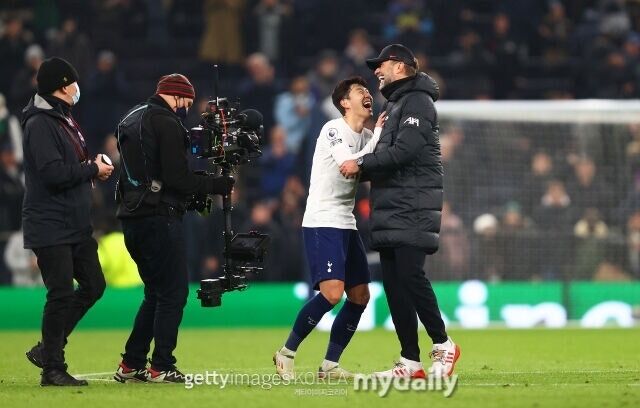 손흥민과 클롭 감독/게티이미지코리아